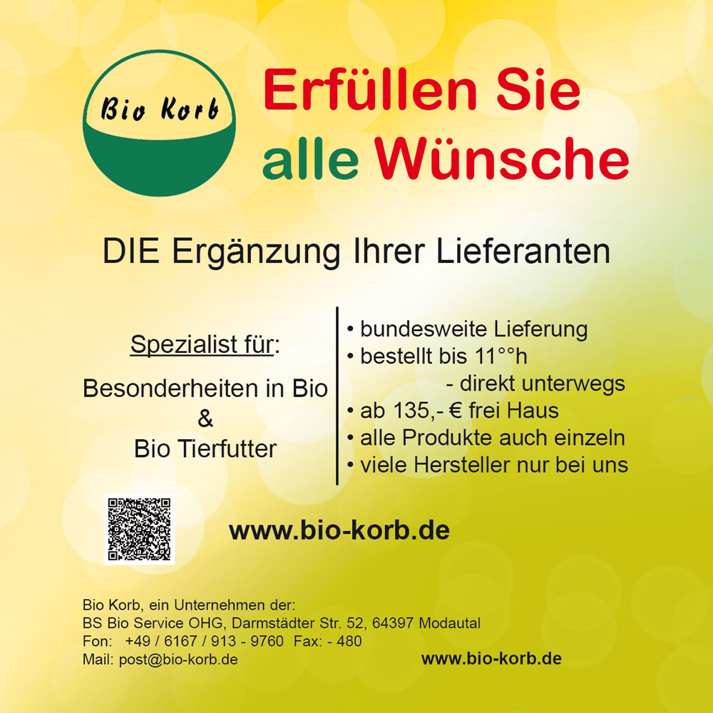 Bio Korb - Erfüllen Sie alle Wünsche