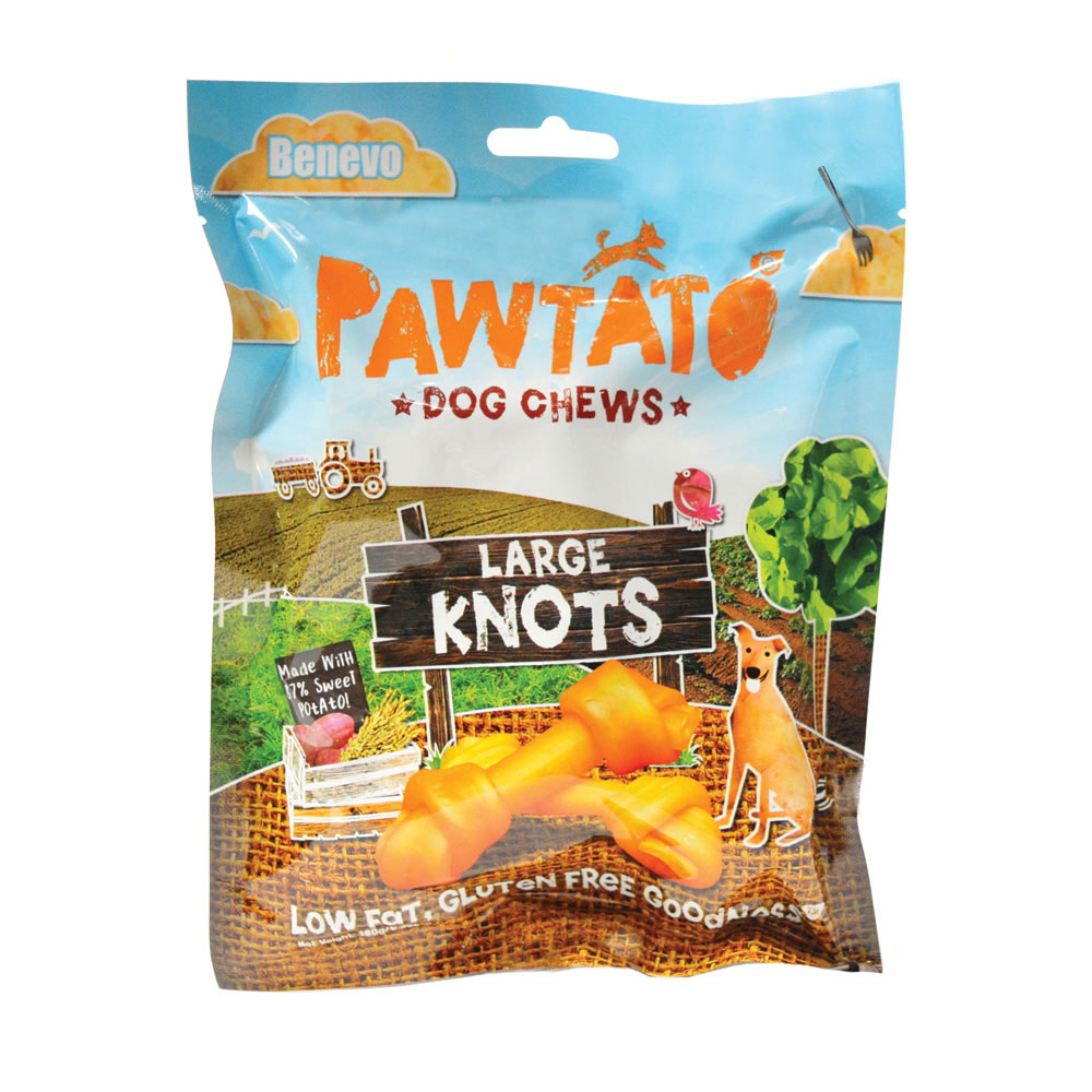 Benevo Pawtato Knots Large 180g - Bild 1