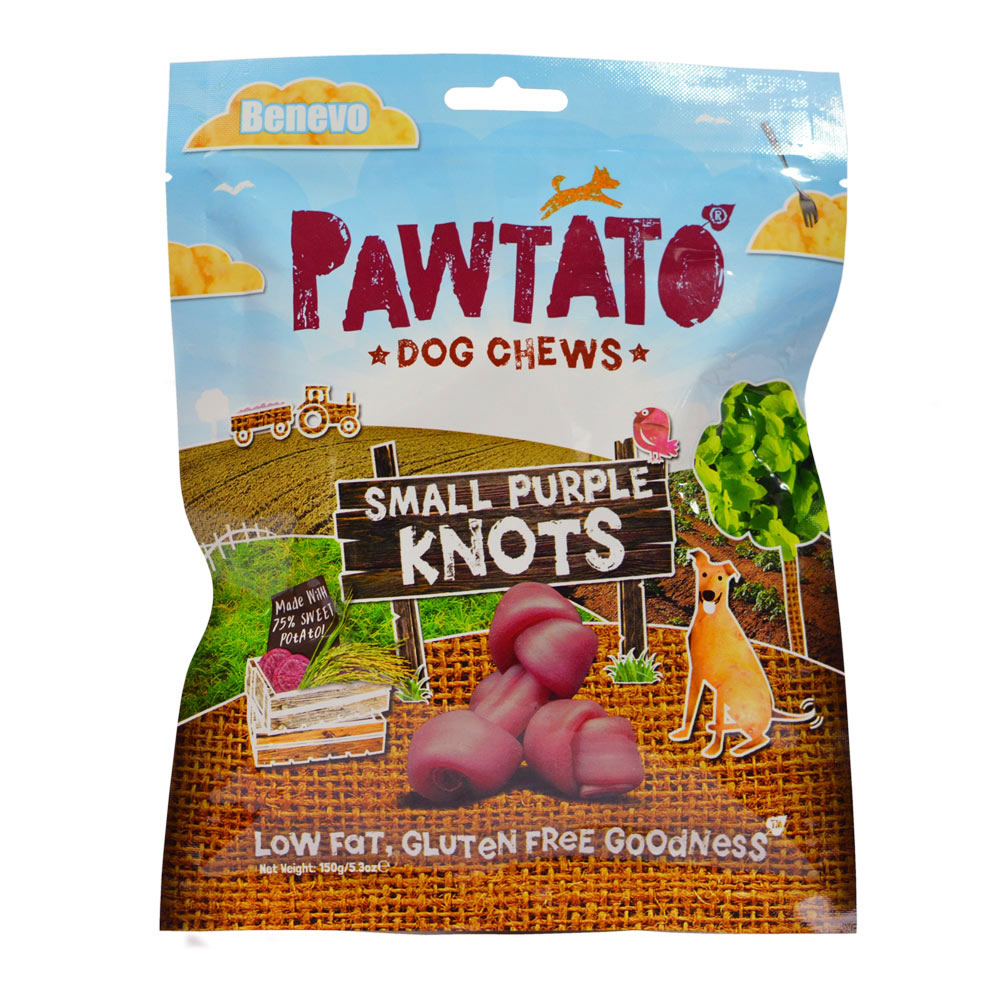 Benevo Pawtato Purple Knots Small 150g - Bild 1