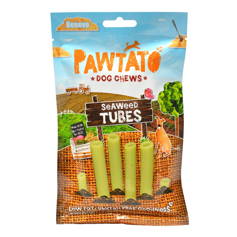 Benevo Pawtato Seaweed Tubes 90g - Bild 1