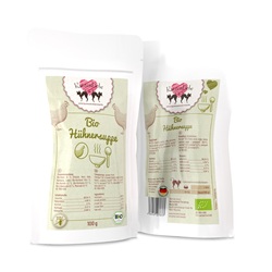 Bio Ergänzungsfutter Hühnersuppe 100g KatzenLiebe - Bild 1