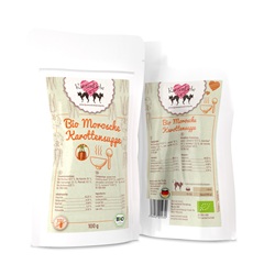 Bio Katzen Ergänzungsfutter Morosche KarottenSuppe 100g KatzenLiebe - Bild 1