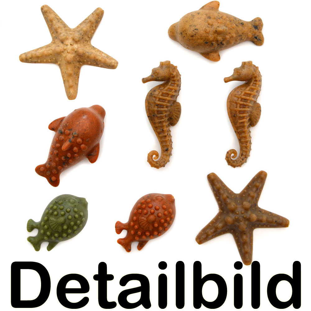 vegane Hunde Leckerli Pawtato Ocean Treats MEDIUM (nicht Bio) 140g Benevo - Bild 2